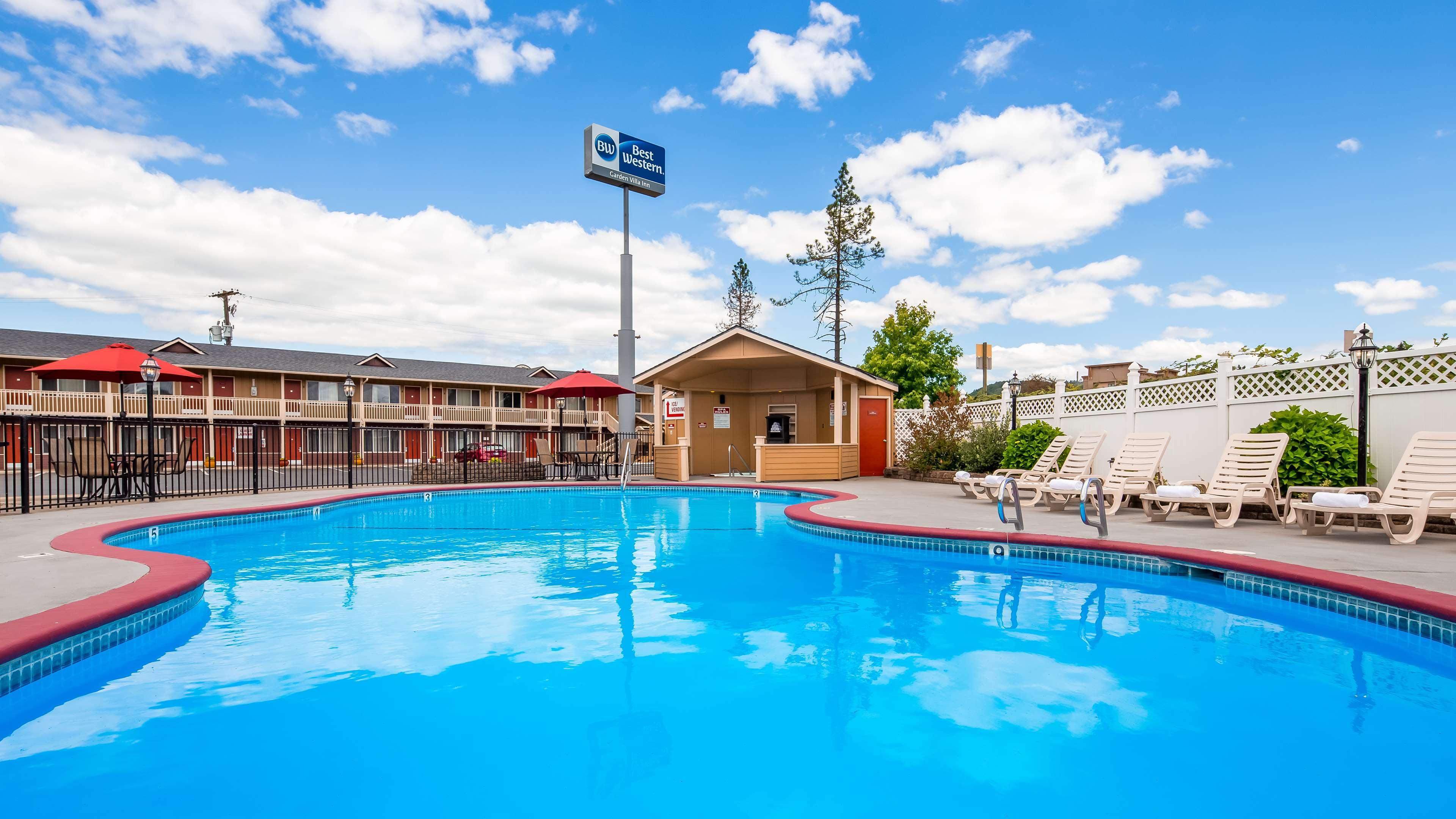 Best Western Garden Villa Inn Roseburg Exterior foto